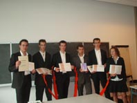 Het team van ROC Midden Nederland met DMBO-certificaat