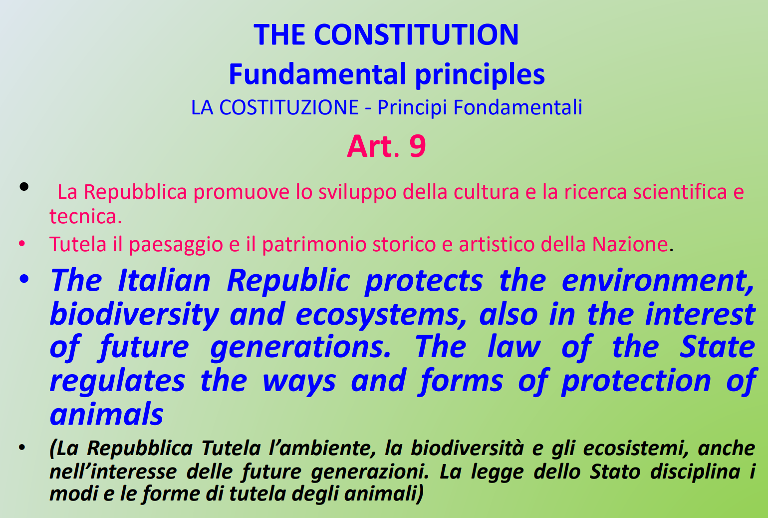 constitutie