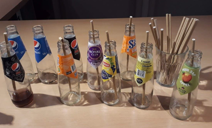 kartonnen rietjes