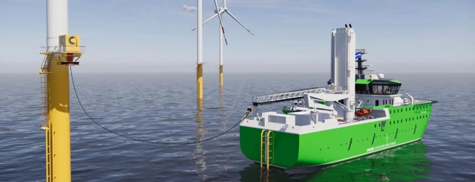 ladenaanwindmolenopzee