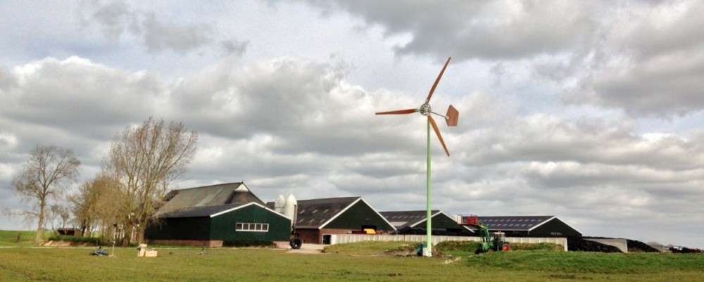 Kleine windmolen