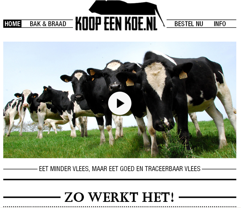 koop een koe